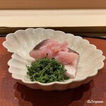御料理 寺沢 - 喜知次と花山椒