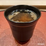御料理 寺沢 - 味噌汁