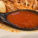 蒙古タンメン中本 - 辛さの中に旨さが勝るスープ