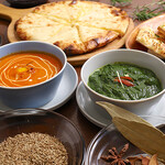 インディアンキッチン - カレーとナン