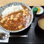 あおき食堂 - 麻婆豆腐丼