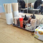 山忠 - テーブルの上