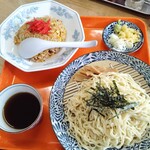 山忠 - ⑦番「ざる中華＋小ﾁｬｰﾊﾝセット」1000円