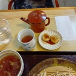 北大通　東家 - 蕎麦湯とそば団子、ほうじ茶