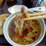 北大通　東家 - かしわ抜き