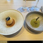 Yoichi LOOP - 左)パニプリ(エビ)　右)松の実(クリチ〜)