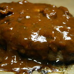 쇼쿠사이 바리바리 혼마치점 - 바리바리 명물! 철판 함박스테이크