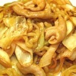 쇼쿠사이 바리바리 혼마치점 - 추천! 곱창 볶음면