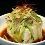 쇼쿠사이 바리바리 혼마치점 - 매운 파 냉두부