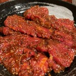 楽々亭 - ハラミ（美味い）