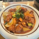 中華料理 聚福園 - 福建風スブタ