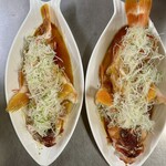 中華料理 聚福園 - 白身魚ネギ生姜ソース蒸し