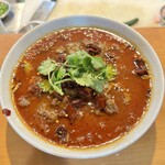 中華料理 聚福園 - 牛肉の四川風唐辛子煮込み