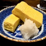 胡蝶庵 仙波 - 卵巻き　大根おろし