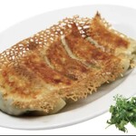 中華料理 聚福園 - 当店オリジナル羽付ギョーザ(パクチー味)