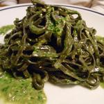 Osteria Alla Staffa - イカスミを練り込んだパスタ、のようだよね。