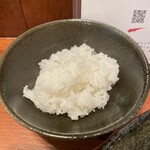 酒肴 新屋敷 - 彩のかがやき。ぴっかぴか艶々でマジでウマイ。ここのご飯が本当に好き。