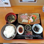 Banya meshi - 刺身定食　１０００円