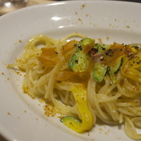 海人 - ランチ　からすみとズッキーニのパスタ