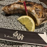 魚酔 - 天然ぶりカマ焼き