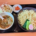 幸楽苑 - つけ麺セット