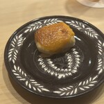 麻布 かどわき - 胡麻豆腐　海老味噌