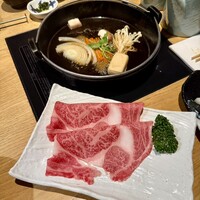 すき焼き 牛しゃぶ 松重 - 