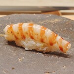 鮨しゅんじ - 車海老:珍しいぷりっぷり感