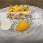 LOGICA - すいません　写真撮る前にパッションフルーツのソルベ半分食べてしまいました