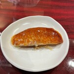 ステーキ　伊達 - バゲットチーズ乗せ