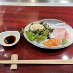 ステーキ　伊達 - お造り三種盛り