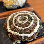 AT THE 21 - もちチーズ焼き(ブタ・もち入り)　1700円