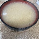 豊野丼 - しじみ汁