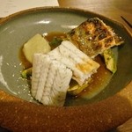 ヒロヤ - 鰻の炭焼き　茄子　アボカド