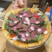 肉割烹 よし田 - ピッツァ　マンゾ