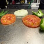 ステーキハウス京 - 野菜たち