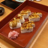 焼肉・しゃぶしゃぶ たちばな - 穴子押し寿司