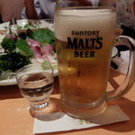 Uoya Aramasa - ビールをチェイサーで