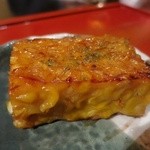 青山きいろ - この店のスペシャリテ！焼きトウモロコシ2切れ580円を追加。