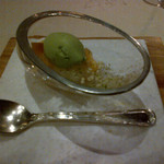 ラ・ベ -  冷たいフォンダンショコラ　アールグレイソルベ　クルミのクランブル