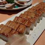 Uoya Aramasa - 穴子押し寿司は食べてまへん