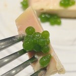 フレンチレストラン I.Hara - 芽ねぎのいくら？