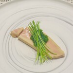 フレンチレストラン I.Hara - フォアグラ　芽ねぎ