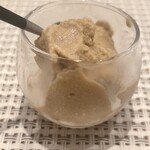 フレンチレストラン I.Hara - 黒糖シャーベット