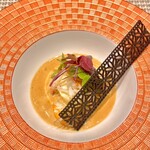 フレンチレストラン I.Hara - ヒラメなどのムース　