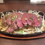 和風ダイニングきらり - リブロースの鉄板焼き