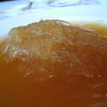 家全七福酒家 SEVENTH SON RESTAURANT - ふかひれスープ。盛り付けも美しい♪