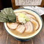 麵や きさ乃 - らーめん、TPチャーシュー×3、のり