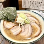麵や きさ乃 - らーめん、TPチャーシュー×3、のり