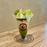 チーズガーデン - 料理写真:・季節の御用邸パフェ 抹茶